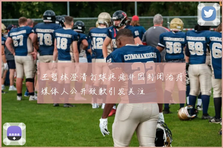 王哲林澄清打球疼痛非因封闭治疗媒体人公开致歉引发关注